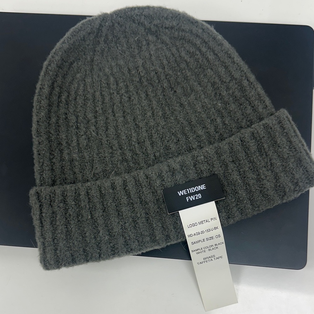 Charcoal Knit Beanie